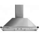 SMEG DEKORWANDHAUBE KTR90XE EDELSTAHL DESIGNLINIE VICTORIA 90 CM