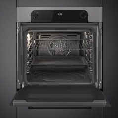 SMEG SOP6102TG THERMO VENTILATED OVEN AESTHETIC LINEA NEPTUNE GREY ...