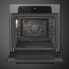 SMEG SOP6102TG THERMO VENTILATED OVEN AESTHETIC LINEA NEPTUNE GREY ...