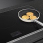 SMEG SISL7955X INDUCTION HOB WITH RAISED FRAME INOX AESTHETIC ISOLA 90 CM