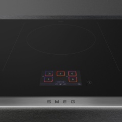 SMEG SIM6864R ENCIMERA DE COCCIÓN NEGRO 80 CM DOLCE STIL NOVO |FAB ...