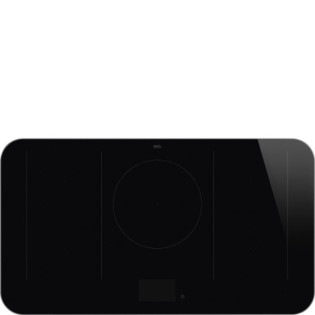 SMEG SIM6864R INDUKTIONSKOCHFELD GLASKERAMIK SCHWARZ 80 CM DOLCE ST...