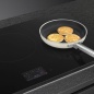 SMEG SISL7955MB TABLE DE CUISSON INDUCTION AVEC CADRE SURELEVE' NOIR ESTHETIQUES ISOLA 90 CM