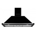 CAPPA A PARETE SMEG KT90BLE NERA ESTETICA VICTORIA 90 CM