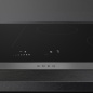 SMEG SISL7844X PIANO A INDUZIONE CON CORNICE RIALZATA INOX 80 CM