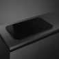 SMEG SISL7844MB  PIANO A INDUZIONE CON CORNICE RIALZATA NERO 80 CM