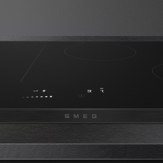 SMEG SIM6864R INDUKTIONSKOCHFELD GLASKERAMIK SCHWARZ 80 CM DOLCE ST...