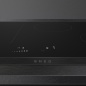 SMEG SISL7844MB INDUKTIONSKOCHFELD MIT ERHÖHTEM RAHMEN SCHWARZ AESTHETIC ISOLA 80 CM