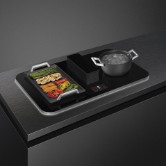 TABLE DE CUISSON INDUCTION SMEG HOBD682R 83 CM |FAB Appliances