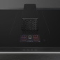 SMEG HHSL7845MB TABLE DE CUISSON AVEC HOTTE TÉLESCOPIQUE INTÉGRÉE ET CADRE SURÉLEVÉ EN NOIR ESTHETIQUES ISOLA 83 CM