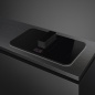SMEG HHSL7845MB TABLE DE CUISSON AVEC HOTTE TÉLESCOPIQUE INTÉGRÉE ET CADRE SURÉLEVÉ EN NOIR ESTHETIQUES ISOLA 83 CM