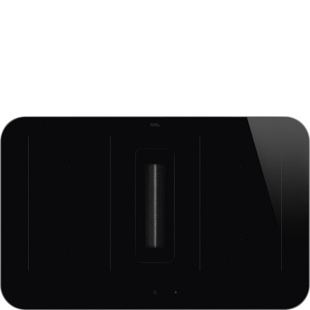 SMEG HOBD472D2 INDUCTION HOB WITH INTEGRATED HOOD BLACK 70 CM |FAB ...