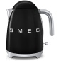 HERVIDOR ELÉCTRICO SMEG NEGRO KLF03BLEU ESTILO AÑOS 50