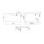 SMEG SI1M24954D INDUCTION HOB AESTHETIC MUSA 90 CM