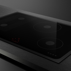 TABLE DE CUISSON INDUCTION SMEG SIM3964MB NOIR MAT 90 CM |FAB Appli...