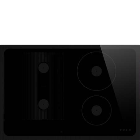 SMEG SIM3964MB INDUCTION HOB MATT BLACK CERAMIC GLASS 90 CM |FAB Ap...