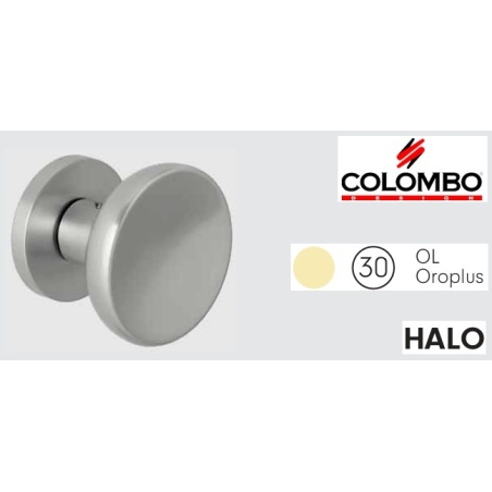 COLOMBO DESIGN ONE MOOD COLLECTION FIXED DOOR KNOB MADE IN ITALY |F...