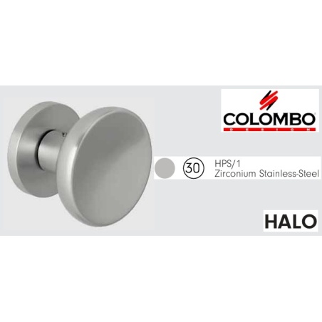 COLOMBO DESIGN HALO FIXED DOOR KNOB MADE IN ITALY