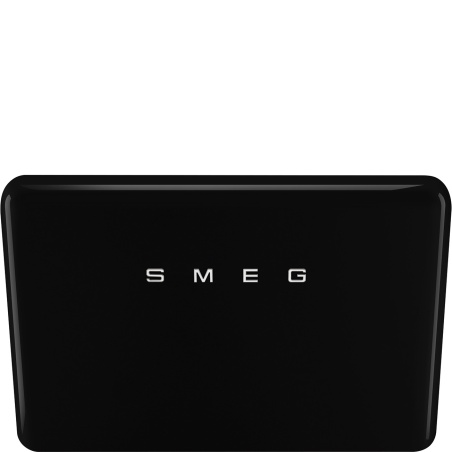 SMEG KFAB75BL 50'S RETRO STYLE RANGE HOOD BLACK 75 CM |FAB Appliances