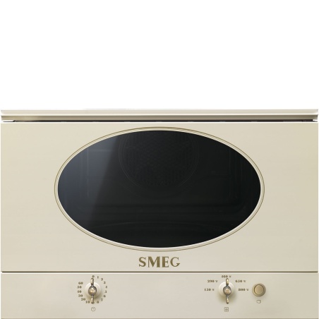 SMEG MP722AO HORNO MICROONDAS CON GRILL H 39 CM ESTÉTICAS CORTINA A...