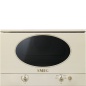 FORNO A MICROONDE CON CORNICE SMEG MP822NPO