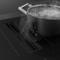SMEG HOBD382N2 ENCIMERA DE INDUCCIÓN CON CAMPANA INTEGRADA NEGRO MATE 83 CM