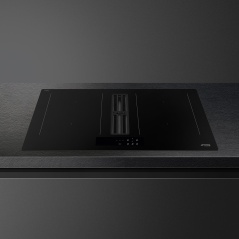 SMEG HOBD382MB2 ENCIMERA DE INDUCCIÓN CON CAMPANA INTEGRADA NEGRO M...