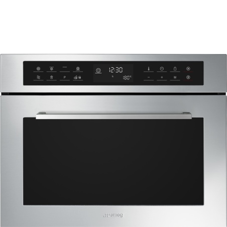 SMEG SF4400MCX1 FORNO COMPATTO COMBINATO MICROONDE 45 CM