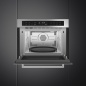 SMEG SF4400MCX1 KOMPAKT-MIKROWELLENBACKOFEN EDELSTAHL 45 CM SMEG SF4400MCX1 KOMPAKT-MIKROWELLENBACKOFEN EDELSTAHL 45 CM