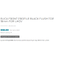 ELICA PROFILO FRONTALE NERO A VISTA INSTALLAZIONE FILOTOP 18mm PER LHOV