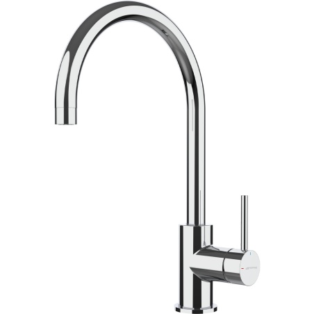 SMEG MJCR GRIFO MONOCOMANDO PARA FREGADERO CAÑO HORIZONTAL EXTRAÍBLE CROMO PULIDO