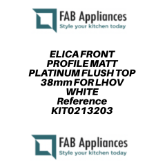 ELICA PROFILÉ FRONTAL VISIBLE INSTALLATION AFFLEURANTE 38mm POUR LH...