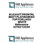 ELICA KIT FRONTAL MATT PLATINUM NO TOP FOR LHOV WHITE
