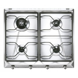 SMEG GASKOCHFELD SV564-3 EDELSTAHL 60 CM