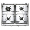 PIANO COTTURA A GAS SMEG SV564-3 ACCIAO INOX 60 CM