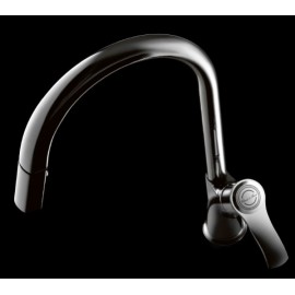 NOBILI SOFI SINGLE LEVER SINK MIXER TAP PULL OUT SPRAY CHROME PLATED