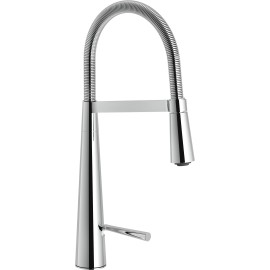 NOBILI LIKID ROBINET MITIGEUR MONOCOMMANDE AVEC DOUCHETTE EXTRACTIBLE CHROMÉ