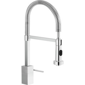 NOBILI CUBE SINGLE LEVER SINK MIXER TAP CHROME PLATED CB00700/3CR