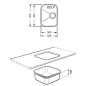 SMEG UM30 UNDERMOUNTED KITCHEN SINK SINGLE BOWL STAINLESS STEEL 30 CM
