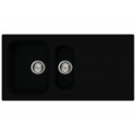 SMRG KITCHEN SINK RIGAE LZ102A - 1.5 BOWL CRISTALITE ANTHRACITE