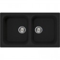 SMEG KITCHEN SINK LZ862A RIGAE 2 BOWLS ANTHRACITE