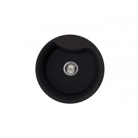 LAVELLO VASCA TONDA SMEG RIGAE LS48A ANTRACITE