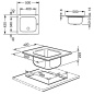 LAVELLO SMEG VS34/P3 MONOVASCA ACCIAIO INOX 