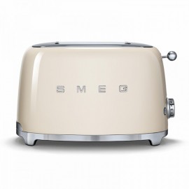 SMEG TOASTER 2 SLICES 50'S STYLE CREAM TSF01CREU