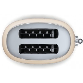 TOSTAPANE ELETTRICO SMEG 2 FETTE STILE ANNI 50 TSF01CREU PANNA 