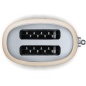 TOSTADOR 2 REBANADAS ELÉCTRICO SMEG CREMA TSF01CREU ESTILO AÑOS 50 