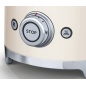SMEG TOASTER 2 SLICES 50'S STYLE CREAM TSF01CREU