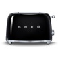 SMEG 50er JAHRE RETRO STIL 2 SCHEIBEN TOASTER TSF01BLEU SCHWARZ 