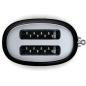 SMEG TOASTER 2 SLICES 50'S STYLE BLACK TSF01BLEU