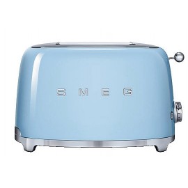SMEG TOASTER 2 SLICES 50'S STYLE PASTEL BLUE TSF01PBEU